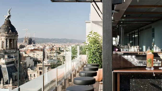 NH Collection Barcelona Gran Hotel Calderón one of the best luxury barcelona hotels with rooftop bars